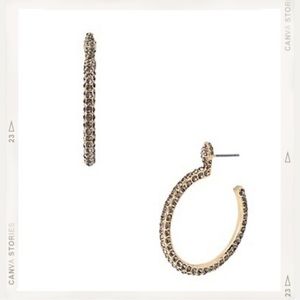 Brand new All Saints Snake Hoops - Missing one backing